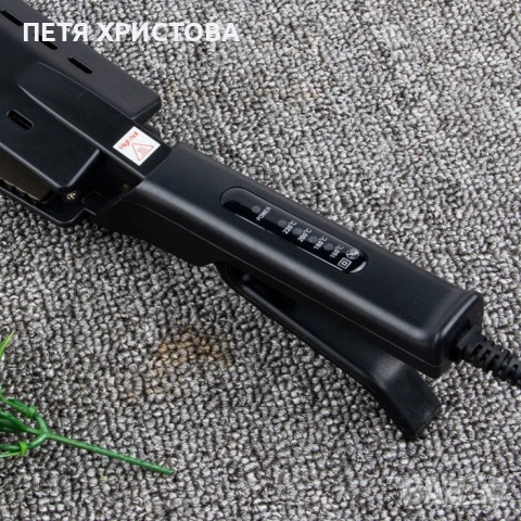 Професионална турмалинова преса за коса с йони, снимка 3 - Преси за коса - 54795703
