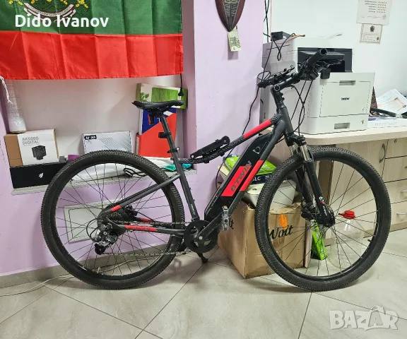 Ел. велосипед BTWIN 500 riverside като нов 