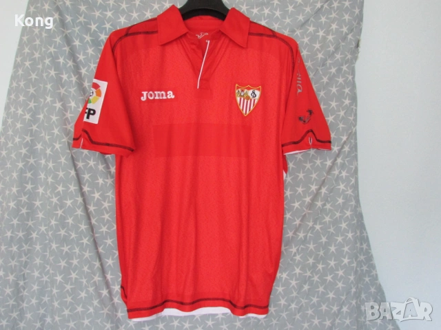 винтидж фланелка Сампдория Италия Асикс футболна тениска Asics Sampdoria Марадона Joma Sevilla, снимка 3 - Футбол - 54668571