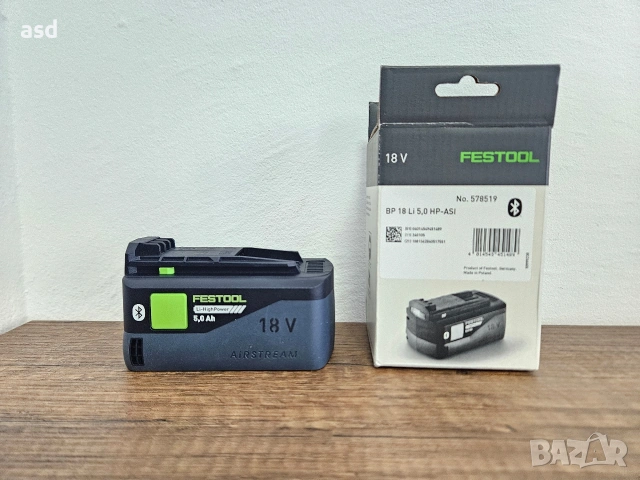Festool 5Ah 18V Нова Батерия 