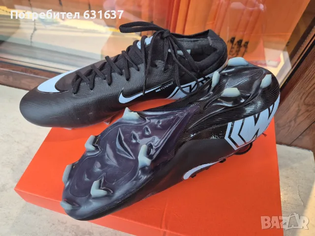Бутонки за футбол Nike Mercurial Zoom Vapor 16 Pro FG - черен, снимка 5 - Футбол - 55353719