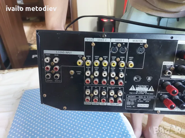 УСИЛВАТЕЛ SONY TA-VE610, снимка 12 - Ресийвъри, усилватели, смесителни пултове - 55529664