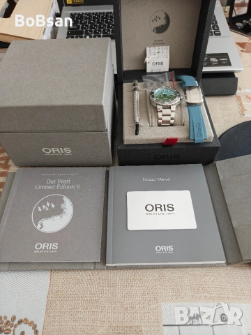 ORIS AQUIS DAT WATT LIMITED EDITION II 743 7734 4197-Set, снимка 13 - Мъжки - 54788499