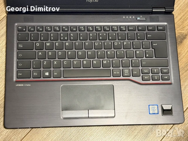 Fujitsu Lifebook U747 I7-7600U/8RAM/256SSD, снимка 4 - Лаптопи за работа - 54984240