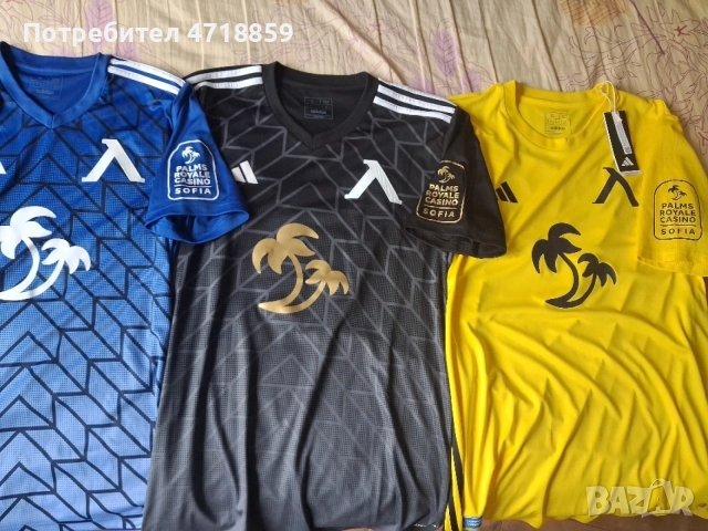Koмплект ADIDAS на ПФК "Левски" 1914, снимка 5 - Футбол - 54642652