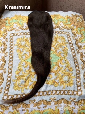 Естествени коси и опашки , снимка 5 - Аксесоари за коса - 54296178