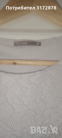 Дантелена рокля Zara, снимка 2 - Рокли - 55284652