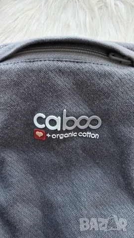 Слинг Caboo Close Parent, Органичен памук, Сив, снимка 15 - Кенгура и ранички - 55579875