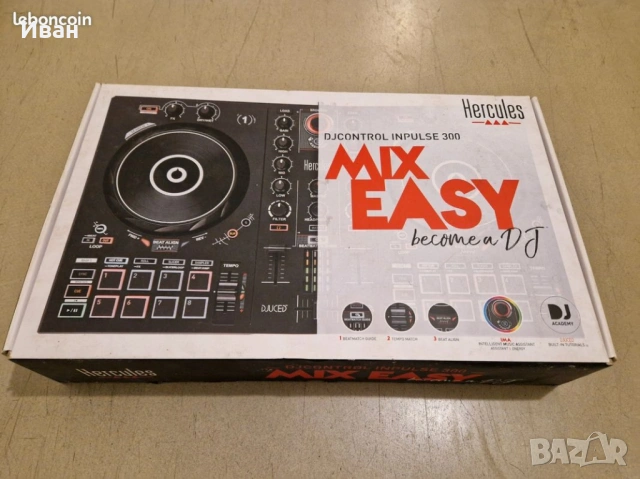 Hercules DJControl Inpulse 300 DJ контролер, снимка 3 - Друга електроника - 54729613