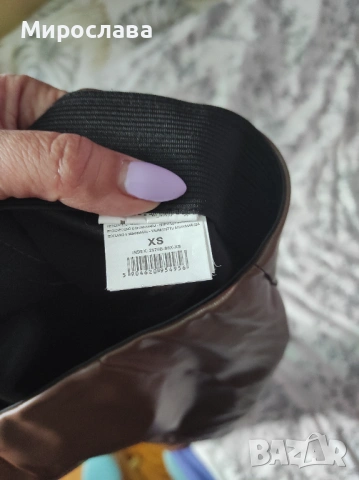 Кожен панталон тип клин, снимка 2 - Панталони - 53965508