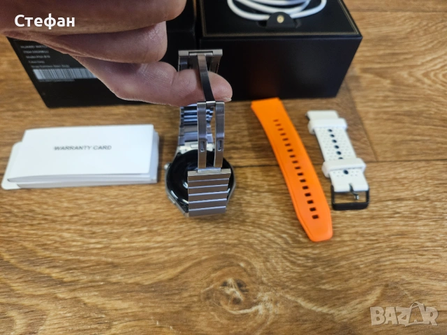 Смарт часовник Smart Watch HUAWEI WATCH GT 4 (46mm) Silver Steel – Чисто нов, Пълен комплект, снимка 13 - Смарт часовници - 54065772