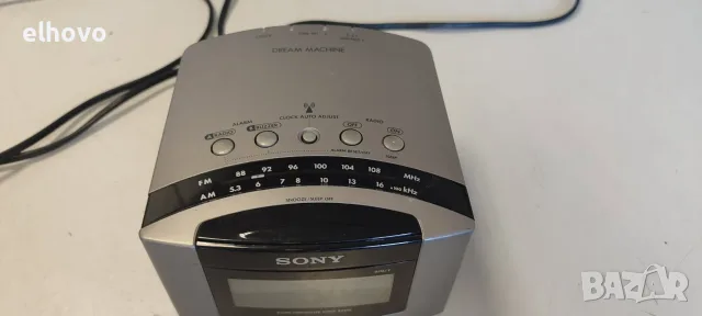 Радиочасовник Sony ICF-C50, снимка 4 - Радиокасетофони, транзистори - 55625356