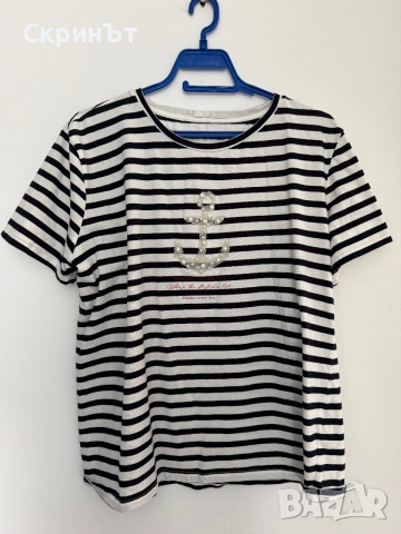 Тениска Zara XL, , снимка 2 - Тениски - 55127807