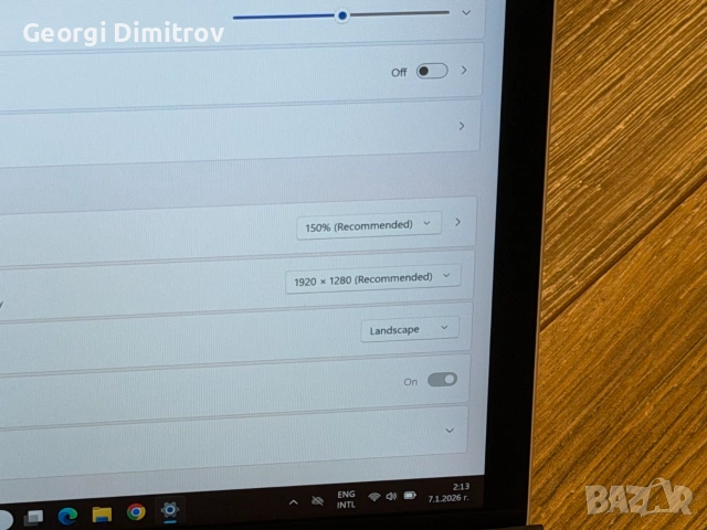 Microsoft Surface Go 2 Intel Pentium Gold/4RAM/64SSD, снимка 6 - Лаптопи за дома - 54984300