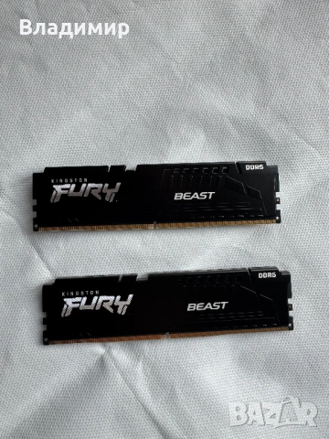 Kingston FURY Beast 64GB(2x32GB)DDR5-6000Mhz XMP/EXPO с доживотна гаранция, снимка 8 - RAM памет - 54253254