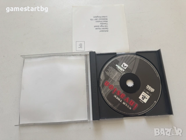 Star Trek: Invasion за PS1, снимка 2 - Игри за PlayStation - 49348489