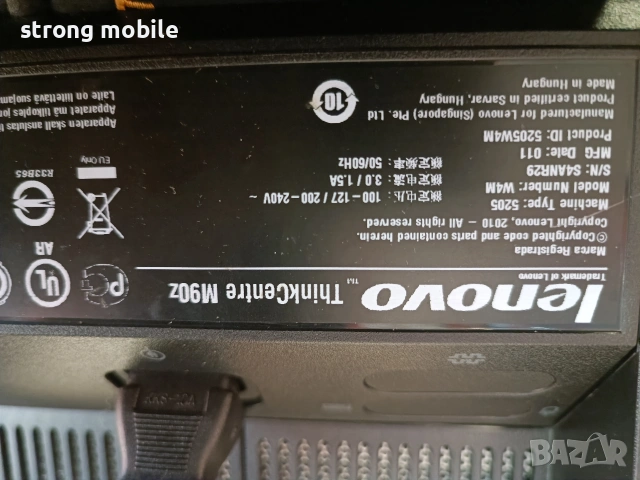 Lenovo ThinkpadCenter m90z,256gb nvme, снимка 4 - Лаптопи за работа - 54395063
