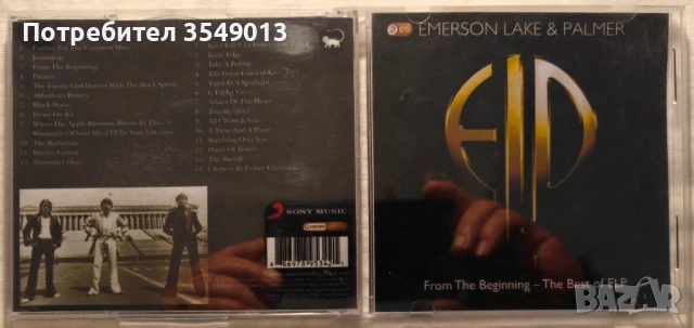 CD / ЦД компакт диск - Emerson, Lake & Palmer - 2011 - From The Beginning - The Best Of ELP [2 CD] д, снимка 7 - CD дискове - 54483341