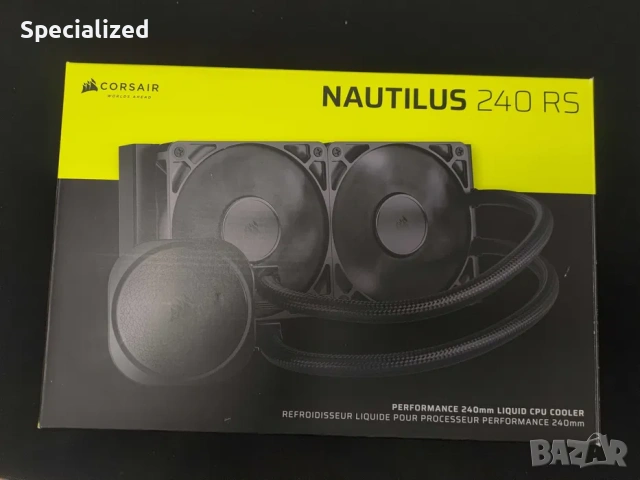 Водно охлаждане Corsair NAUTILUS 240 RS, НОВО
