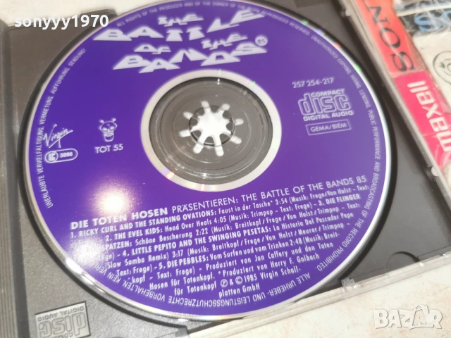 TOTEN HOSEN CD-ВНОС GERMANY 2905261836H2E6R, снимка 2 - CD дискове - 54714048
