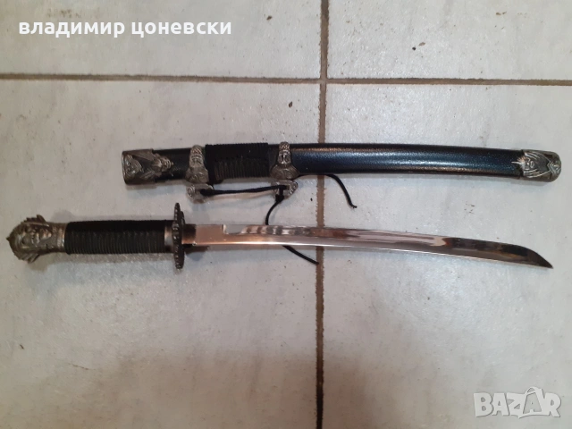 Самурайски меч,катана,уакицаши,танто,нож,кинжал,кортик, снимка 6 - Антикварни и старинни предмети - 55001374