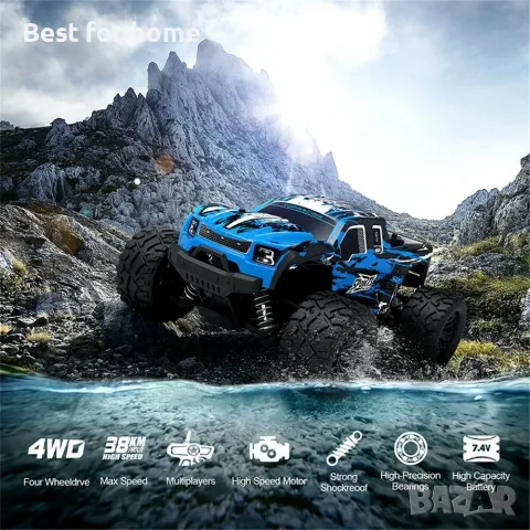 Victorebot VT-02 Готова за състезание RC количка - Две батерии 1/16 2.4G 4WD 38km/h RC количка, снимка 2 - Коли, камиони, мотори, писти - 55652571