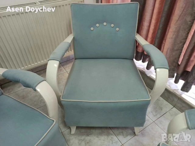 Фотьойл в стил mid century/art deco