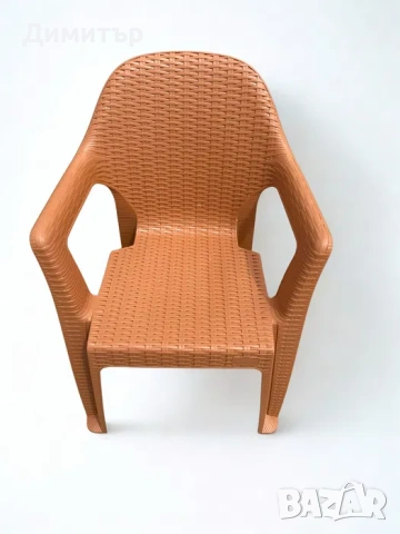 Комплект маса + 6 стола или 4 стола ратан 3 цвята и размери маси мод.2, снимка 4 - Маси - 54226410