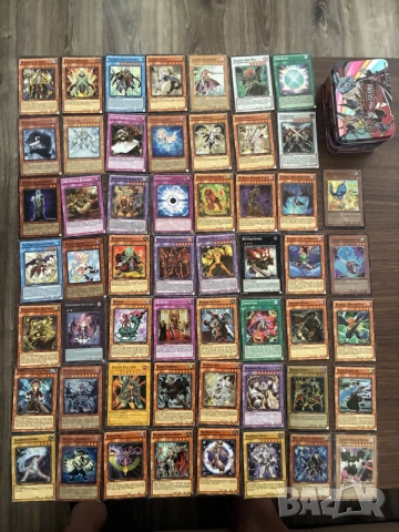 Карти Yu Gi Oh с кутия, снимка 3 - Карти за игра - 55605295