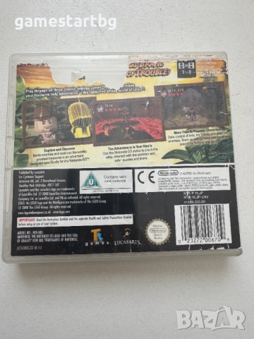   Lego Indiana Jones The Original Adventure за DS/3DS, снимка 2 - Игри за Nintendo - 54662117