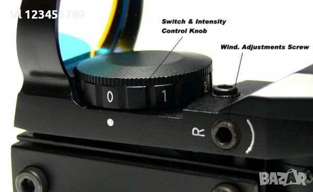 Холограмен олекотен бързомер тип JH-400, снимка 6 - Оборудване и аксесоари за оръжия - 54009399