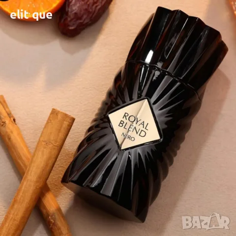 Royal Blend Nero Extrait de Parfum 100 мл – Луксозен арабски парфюм за него и нея с ванилия, уд и дъ, снимка 3 - Мъжки парфюми - 55353207