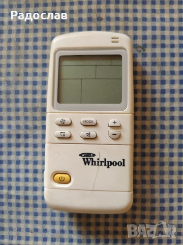 дистанционно за климатик Whirlpool 