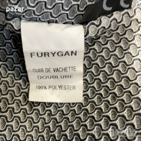 Furygan Forty 3D Оригинално Мъжко Кожено Яке M, снимка 5 - Якета - 54664164
