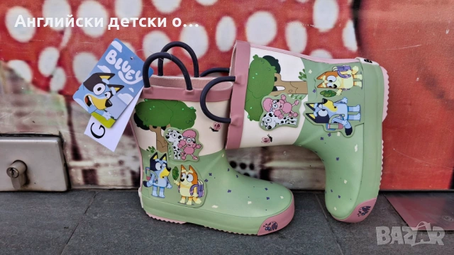 Английски детски гумени ботуши-BLUEY , снимка 7 - Детски боти и ботуши - 54196841