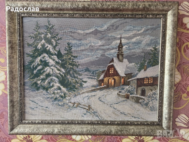 ГОБЛЕН "ПАРАКЛИСЪТ" DMC КОНЦИ