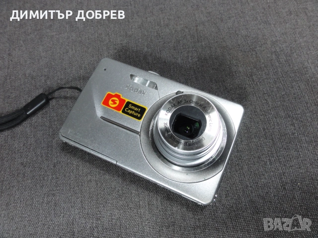 ЦИФРОВ ФОТОАПАРАТ KODAK EASYSHARE M341 SILVER 12.2MP CCD DIGITAL CAMERA, снимка 5 - Фотоапарати - 54440822