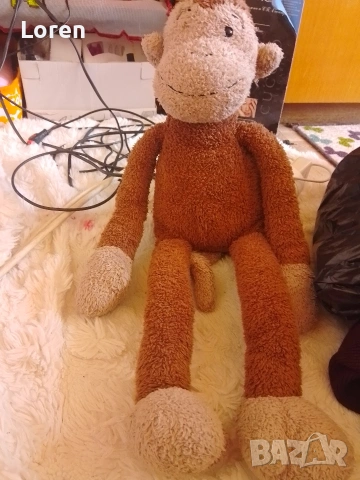 Подарявам!Голяма 🐒 плюшена маймуна играчка, снимка 2 - Плюшени играчки - 53984133