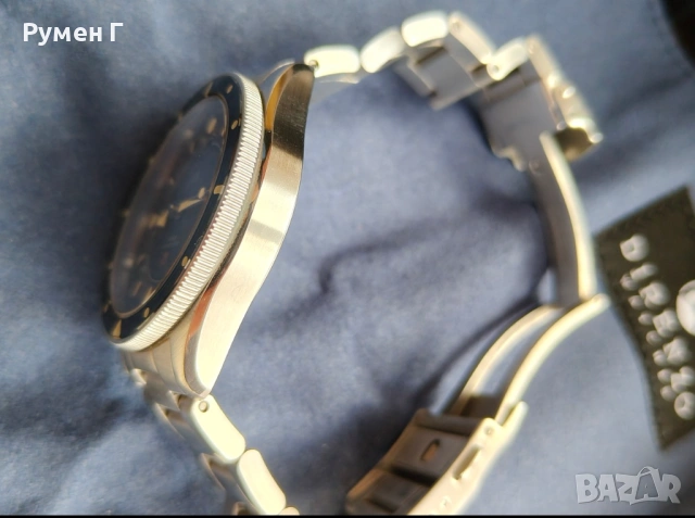 Перфектен швейцарски дайвър Direnzo DRZ03, автомат, пълен комплект, бартер, снимка 8 - Мъжки - 54148831