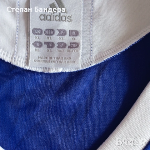 НОВА 10/10 XL ADIDAS Climalite QR-код оригинална тениска фланелка Адидас T-Shirt Training Jersey, снимка 3 - Спортни дрехи, екипи - 54628934