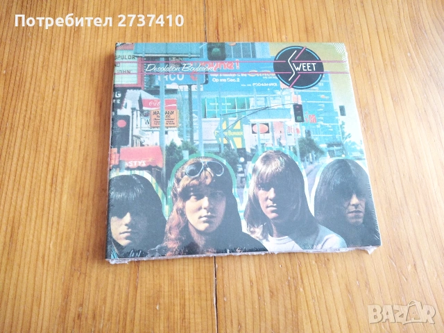 SWEET - DESOLATION BOULEVARD 8.50евро оригинален диск