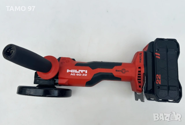Hilti AG 6D-22 Nuron - Безчетков ъглошлайф с SensTech перфектен!, снимка 4 - Ъглошлайфи - 54479447