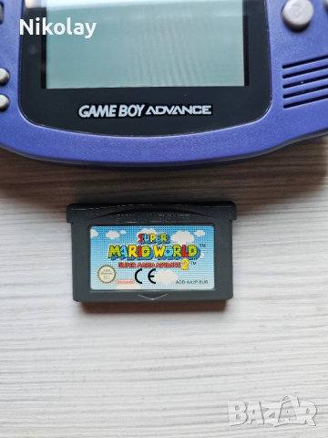 Nintendo Game Boy Advance + Super Mario World., снимка 4 - Nintendo конзоли - 55176708
