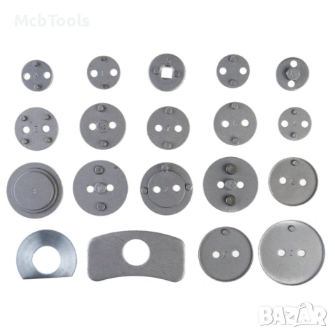 Комплект за сваляне на спирачни цилиндри 21 части HAWEK, снимка 3 - Други инструменти - 54059663