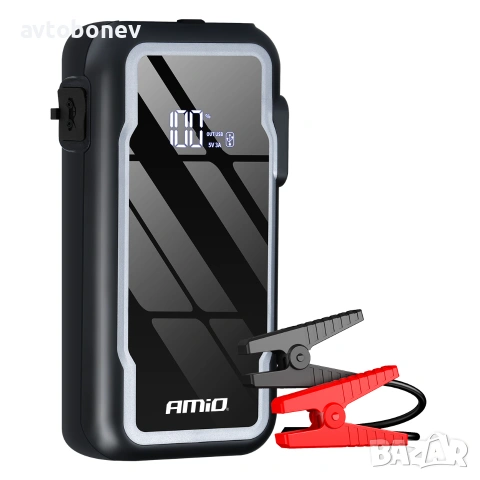 Устройство за бързо стартиране/booster/jump starter AMIO 3 in1-12V/1600A, снимка 2 - Аксесоари и консумативи - 55061579