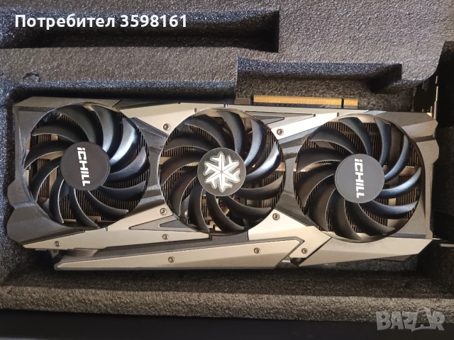 Видеокарта RTX 3090 ICHILL INNO 3D, снимка 2 - Видеокарти - 54009814