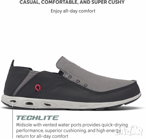 Обувки Columbia PFG - Bahama Vent, снимка 3 - Мокасини - 54377965