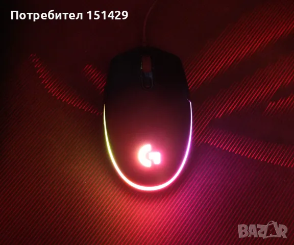 Геймърска мишка Лоджитек - G102 RGB LIghtsync 8000 DPI Logitech, снимка 2 - Клавиатури и мишки - 55498464