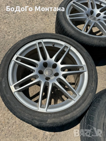 Алуминиеви джанти 19” Ауди / Audi А6 А5 А4 А3 / S-Line + гуми, снимка 4 - Гуми и джанти - 54925126
