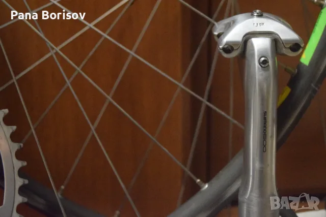 Ретро Шосеен Монтаж Shimano 600 Tricolore 6400 7 Скорости, снимка 6 - Части за велосипеди - 55541129